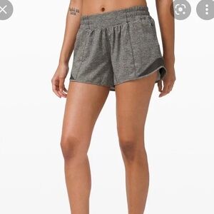 lululemon athletics Gray Hotty Hot 4” Shorts